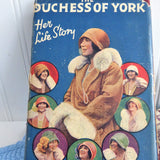 Book Wife George VI Queen Mum Elizabeth Biography 1926 Duchess Of York Hrdbk