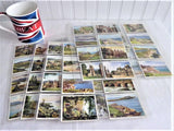 Churchman Cigarette Trading Cards Set of 48 Holidays In Britain 1930s