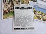 Churchman Cigarette Trading Cards Set of 48 Holidays In Britain 1930s