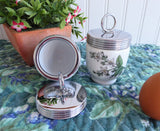 Egg Coddlers 2 Royal Worcester Valencia Early 1930s Orange Blossoms Single Size