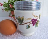 Egg Coddler Royal Worcester Grapes Grapevines Early 1930s King Size Double Rare