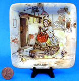 Pin Dish Sairey Gamp Dickens New Hall Teabag Caddy 1930s Trinket Dickensware