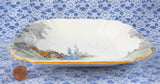 Art Deco Shelley 1930s Cottage 2 Queen Anne Square Serving Bowl 8.25 Inch Bowl