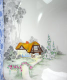 Shelley Cottage 2 Queen Anne Large Serving Bowl 9 Inch Square Bowl Art Deco