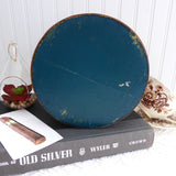 English Humidor Biscuit Box Wood Veneer Aluminum Liner 1930s Cries Of London