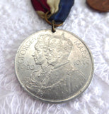 Medal King George V And Queen Mary Silver Jubilee 1935 English Royalty