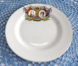 Plate King George V 1935 Silver Jubilee Plate Queen Mary England 6.75 Inches