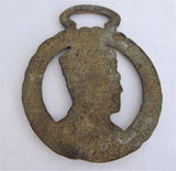 Coronation Horse Brass Edward VIII Uncrowned 1936 Harness Ornament Royalty