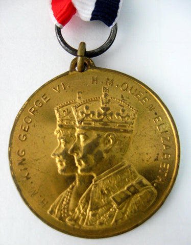 Medal King George VI And Queen Elizabeth Coronation 1937 Coronation Souvenir