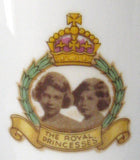 King George VI  Coronation Shelley Tall Mug England 1937 Royal Commemorative