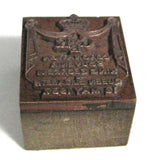 George VI Coronation 1937 Original Copper Printers Block Newspaper Souvenirs