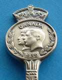 Commemorative Spoon King George VI Canada Royal Visit 1939 Rogers USA