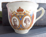 George VI Elizabeth and Princesses Cup Only Canada Royal Visit 1939 Canadian Souvenir