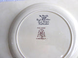 Clarice Cliff Plate Biarritz Rural Scenes A J Wilkinson 1940s Rectangular Transferware