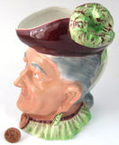 Toby Jug Character Jug Burlington Shaw Old Lady England 1940s