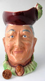 Toby Jug Character Jug Burlington Shaw Old Lady England 1940s
