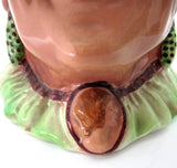 Toby Jug Character Jug Burlington Shaw Old Lady England 1940s