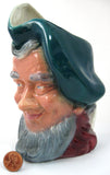 Toby Jug Sandy Character Jug Scottish Burlington Shaw Handpainted Tall 1940s