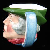 Sylvac Toby Jug Sam Weller Dickens Character Jug 1950s Hand Painted