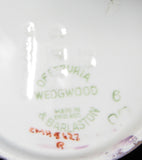 Wedgwood Gold Luster Creamer Jug 1940s Hand Painted Grapes Pitcher