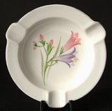 Shelley China England Ashtray Wild Flowers Bone China 1950-1960s