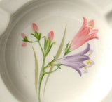 Shelley China England Ashtray Wild Flowers Bone China 1950-1960s