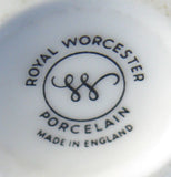 Egg Coddler Royal Worcester Strawberry Fair Single 1950s Strawberries Blossoms