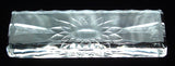Bar Kniferest Sunflower Cut Crystal Val St Lambert Cutlery Holder Belgium