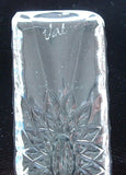 Bar Kniferest Sunflower Cut Crystal Val St Lambert Cutlery Holder Belgium