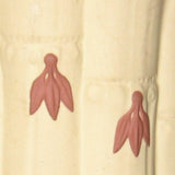 Wedgwood Jasper Jar With Lid Primrose And Terracotta 1950s Bamboo Caneware