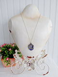 English Hallmarked Fob Medal Sterling Silver Waltz Dance Necklace 1952 IDMA