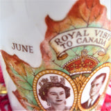 Shelley Mug Queen Elizabeth II Visit To Canada 1959 Royal Visit Canadian Souvenir