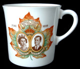 Shelley Mug Queen Elizabeth II Visit To Canada 1959 Royal Visit Canadian Souvenir