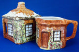 Cottage Ware Cream And Sugar Price Kensington Vintage 1940-1950s