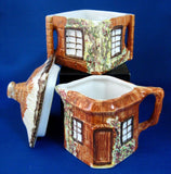 Cottage Ware Cream And Sugar Price Kensington Vintage 1940-1950s