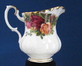Cream And Sugar Royal Albert Old Country Roses 1962-1974 England