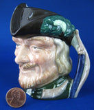 Royal Doulton Robin Hood Toby Character Jug Small 1960s Famous Hero Pitcher