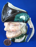 Royal Doulton Robin Hood Toby Character Jug Small 1960s Famous Hero Pitcher