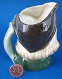 Royal Doulton Robin Hood Toby Character Jug Small 1960s Famous Hero Pitcher