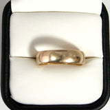 Ring Wedding Band 14k Gold 6 Grams Solid Gold 5 MM 14kt Wedding Ring