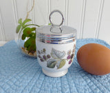 Egg Coddler Royal Worcester Lavinia Blackerry Vines Single Standard 1970s
