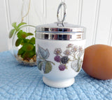 Egg Coddler Royal Worcester Lavinia Blackerry Vines Single Standard 1970s