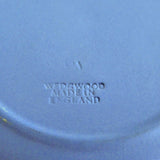 Wedgwood Blue Jasperware Bowl 1970s Blue White Aurora And Chariot Of Dawn 5.5 In