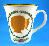 Royal Wedding Mug Princess Anne Mark Phillips Bone China 1973 Royal Commemorative
