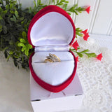 Ring 14k Gold 12 Diamonds Bypass 1980s 12 Brilliant Cut Diamonds Cluster Engagement