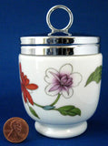 Egg Coddler Royal Worcester Astley King Double Pretty Floral 1980s