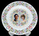 Princess Diana and Charles Royal Wedding Plate Coalport 1981 Pretty 11 Inch