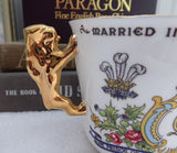 Charles And Diana Wedding Loving Cup Lion Handles Paragon In Box 1981 Gorgeous