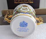Charles And Diana Wedding Loving Cup Lion Handles Paragon In Box 1981 Gorgeous