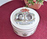 Sadler Powder Box Royal Wedding Charles Diana Jewelry Box 1981 Trinket